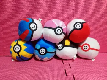 7종 포켓몬 몬스터볼 컬렉션 봉제 인형 마스터