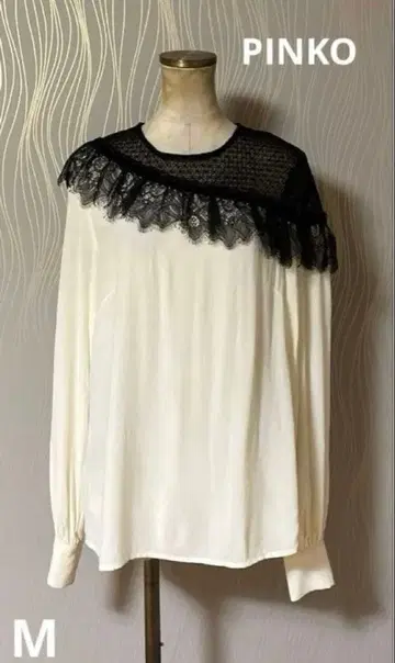 PINKO 핑코 레이스 블라우스