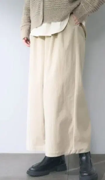 스튜디오 클립 기능 이지 턱 와이드 코울 팬츠