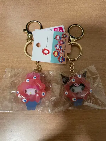 EXPO2025 간사이 만박 미야쿠미야쿠 산리오 마스코트 클리어 키링