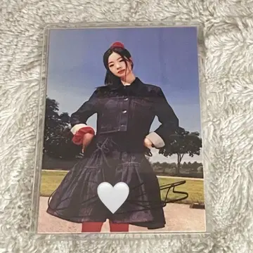 TWICE strategy 미국 엽서 다현 친필 사인