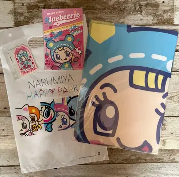 나루미야 메조 피아노 블루베리에 클리어 파일 스티커 엽서