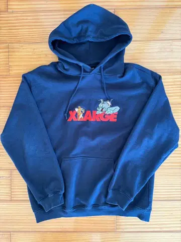 XLARGE 톰과 제리 후드티 L 사이즈