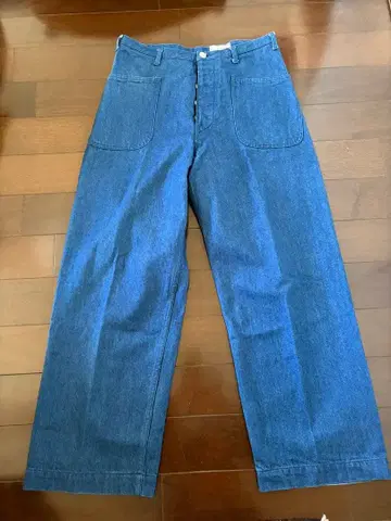 KIJI 키지 MATSU 데님 라이트 블루 21aw 랩 팬츠