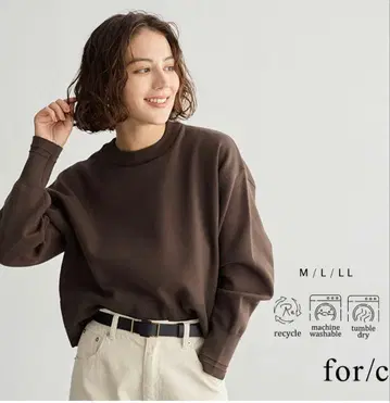 for/c 맨투맨 니트 오버 M