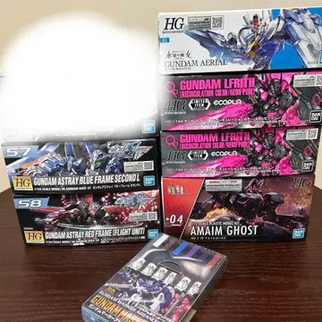 건담 프라모델 미조립 경계전기 건담 마커 세트