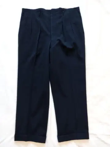 50s 60s 빈티지 울 슬랙스 블랙