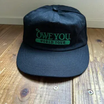 OWE YOU WORLD TOUR 캡 블랙