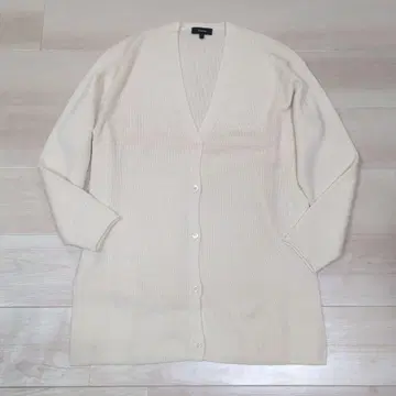 Theory 롱 가디건 화이트 S