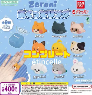 Zeroni  반지 전 9종 컴플리트 컴프