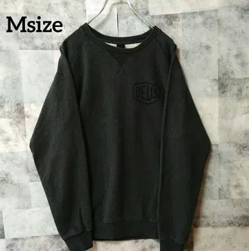 Deus ex Machina Msize 맨투맨 원포인트 로고 그레이