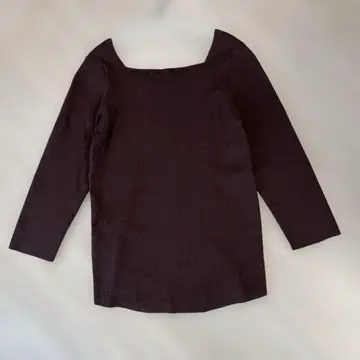 NOBLE 노블 스퀘어넥 풀오버