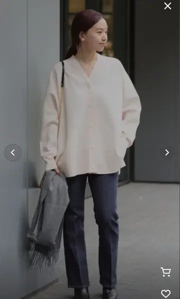 이에나 IENA 슈퍼 파인 스무스 판초 가디건