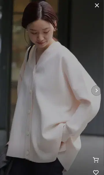 이에나 IENA 슈퍼 파인 스무스 판초 가디건