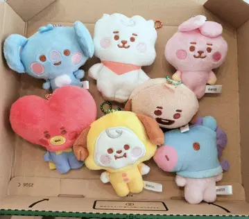 익명 배송 BT21 봉제 인형 세트