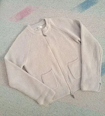 Opnealis 아이보리 리브 가디건