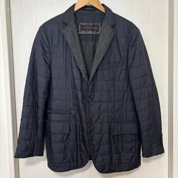 CORNELIANI 네이비 퀼팅 자켓