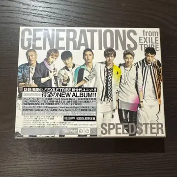 GENERATIONS SPEEDSTER CD+DVD