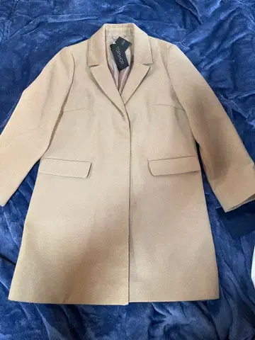 Topshop 카멜 싱글 코트 us4