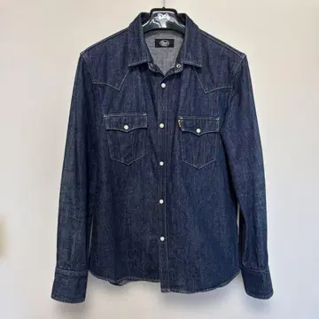 루드 갤러리 블랙 라벨 웨스턴 데님 셔츠 인디고 치바 유스케