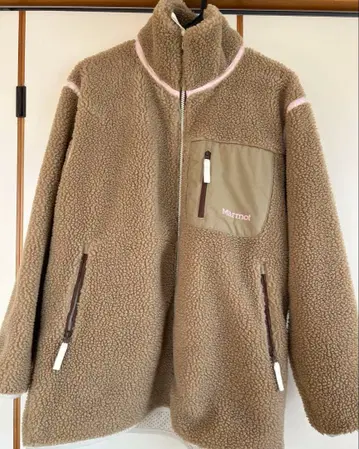 Marmot 플리스 자켓 베이지