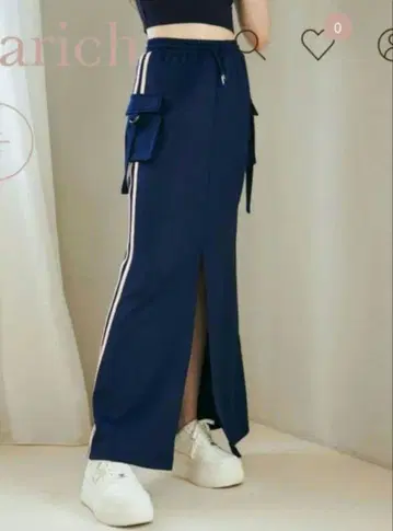 다리치 저지 머메이드 롱 스커트