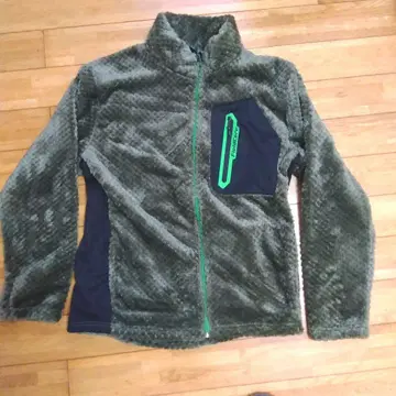 워크맨 플리스 M 사이즈 블랙 다이아 플리스 안감 알루미늄 자켓