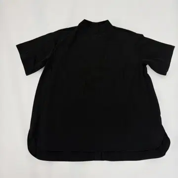 이아파피요네 블랙 스탠드 칼라 셔츠 프리 사이즈