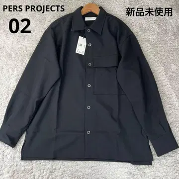 PERS PROJECTS 퍼스 프로젝트 셔츠 자켓 02 블랙
