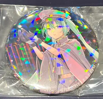 하츠네 미쿠 센본자쿠 상현의 달 키라키라 캔뱃지