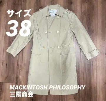 MACKINTOSH PHILOSOPHY 트렌치코트 사이즈 38
