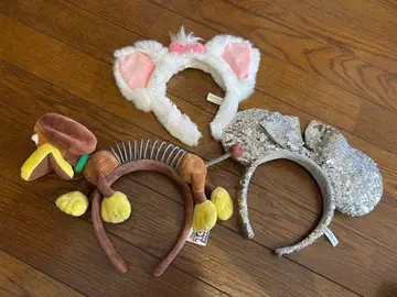 디즈니 머리띠 미니 마리 슬링키