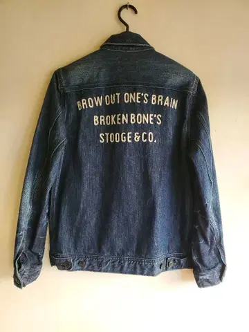 stooge & co 데님 자켓 데님 자켓