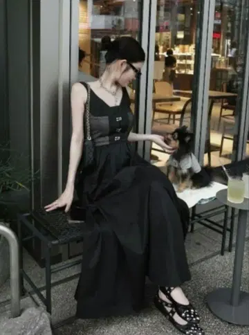 Darich 다리치 코르셋 디자인 롱 원피스