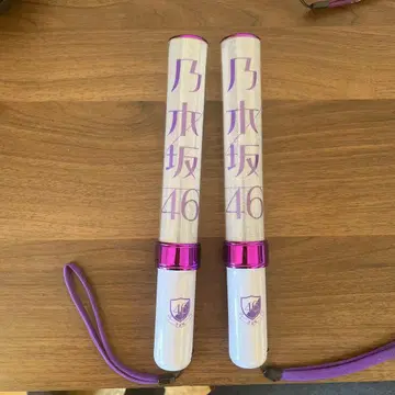 노기자카46 응원봉 보라색 글리터