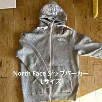 THE NORTH FACE 그레이 풀 집업 후드티 L 사이즈