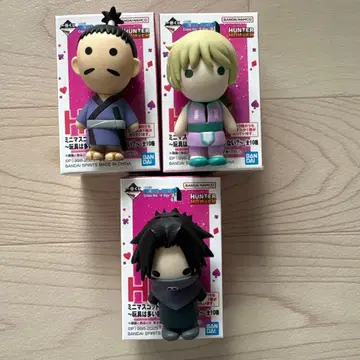 제일복권 H상 미니 피규어 3종