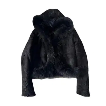 archive 쇼트 퍼 자켓 헤이세이