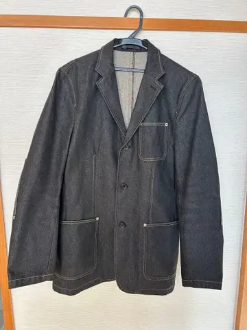 남성용 데님 자켓 코무사 보이즈 사이즈 L