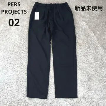 PERS PROJECTS 퍼스 프로젝트 팬츠 02 블랙