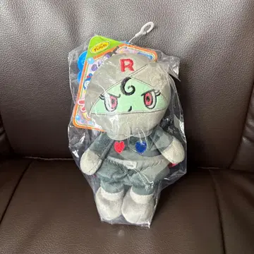 미사용 새상품 미개봉 블랙 롤빵 봉제 인형 호빵맨