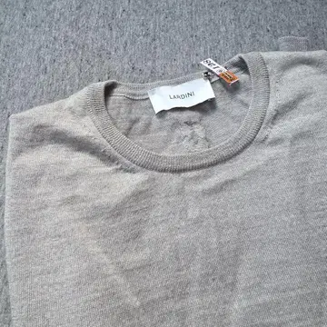 LARDINI 크루넥 니트 스웨터 그레이