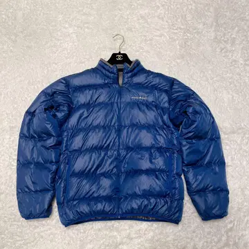 몽벨 라이트 알파인 다운 자켓 800FP 다운 90% 블루