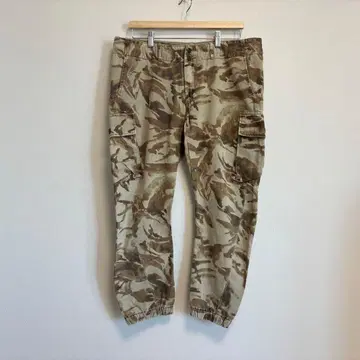 RNA 카고 팬츠 카모 무늬 DPM 카모 영국군 베이지