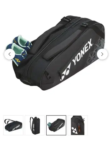 [ 정가 8,800엔 ] [ 미사용 ] 라켓백 BAG353R 블랙