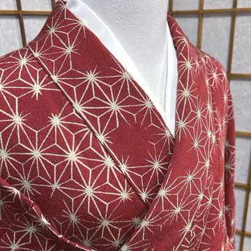 순수 실크 크레이프 원단 코몬 [ 아사노하 ]