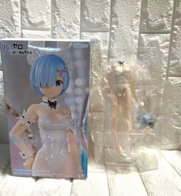 상자 미개봉 Re: 제로 Bunnies 피규어 렘 화이트 펄 ver.