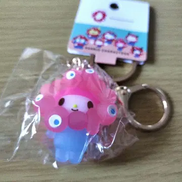 마이멜로디 산리오 미야쿠미야쿠 클리어 마스코트 키링