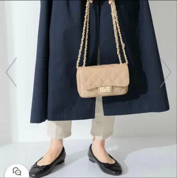 오우렌티 AULENTTI 퀼팅 미니 숄더백