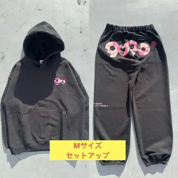 9090 90 로고 오리지널 후드 셋업 M